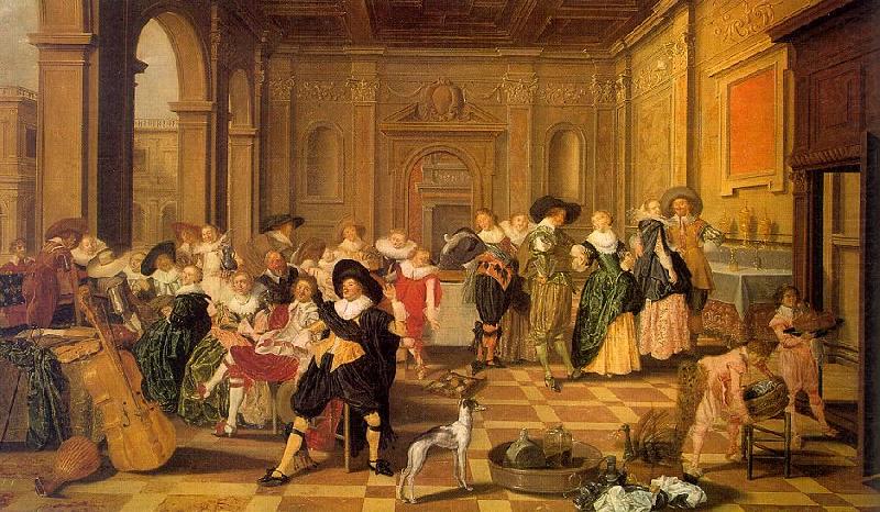 The Fete Champtre, HALS, Dirck